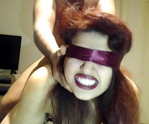 Blindfolded Wifey Has NO..